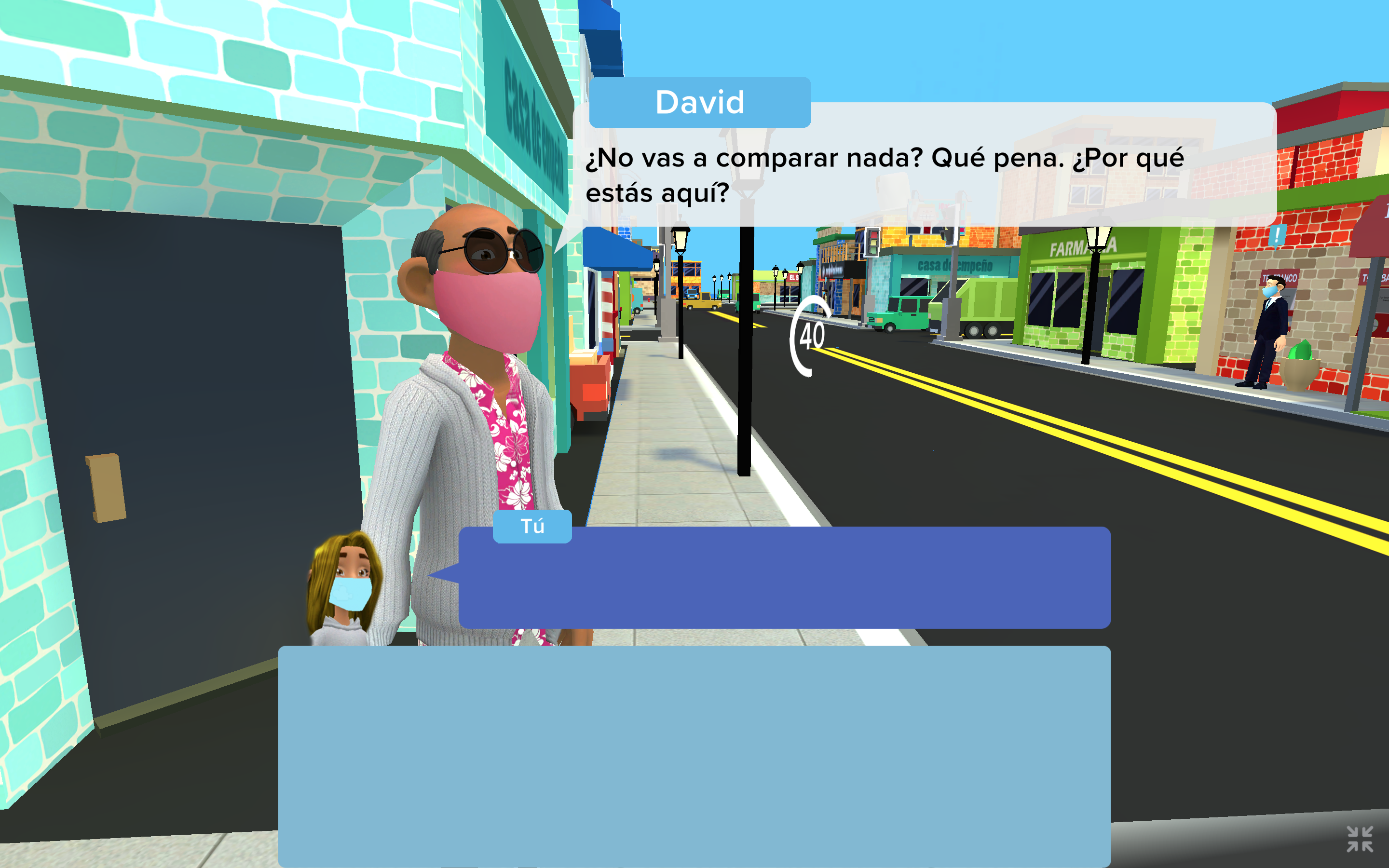 Interactive game for teaching Spanish: Using La cuarentena PARTE 1 in the classroom